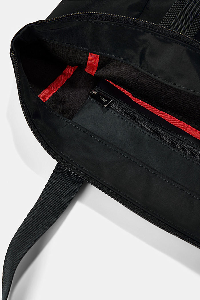 Kierrätettyä: logollinen laukku, BLACK, detail image number 4
