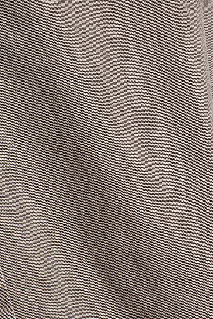 Stretchbroek met biologisch katoen, GUNMETAL, detail image number 4