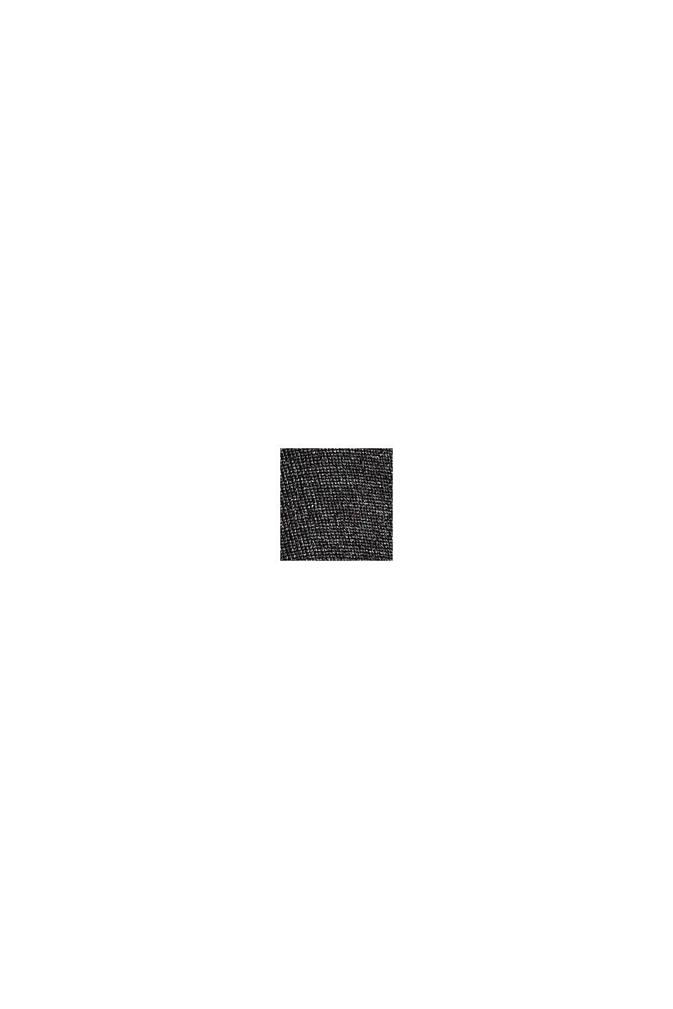 Minirock mit Volantsaum aus Punto-Jersey, ANTHRACITE, swatch