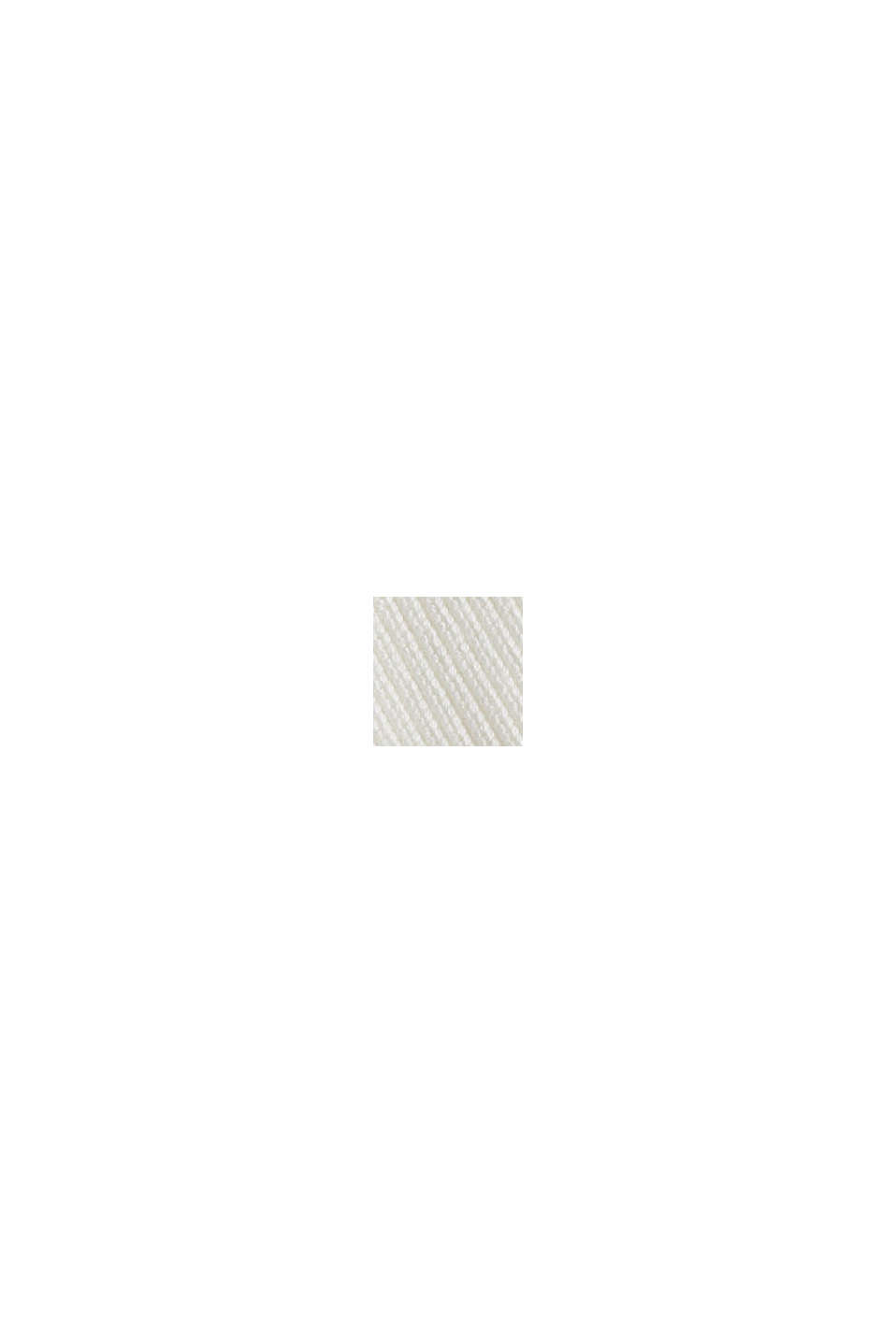 Strickpullover aus 100% Baumwolle, OFF WHITE, swatch