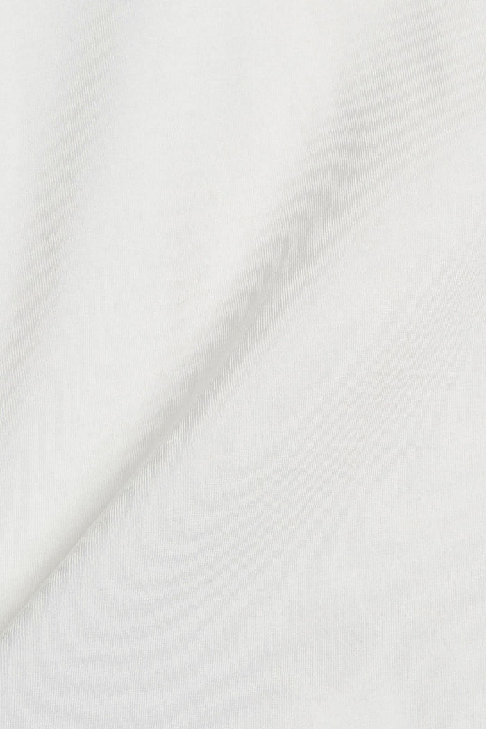 T-shirt à manches longues, 100 % coton, OFF WHITE, detail image number 4