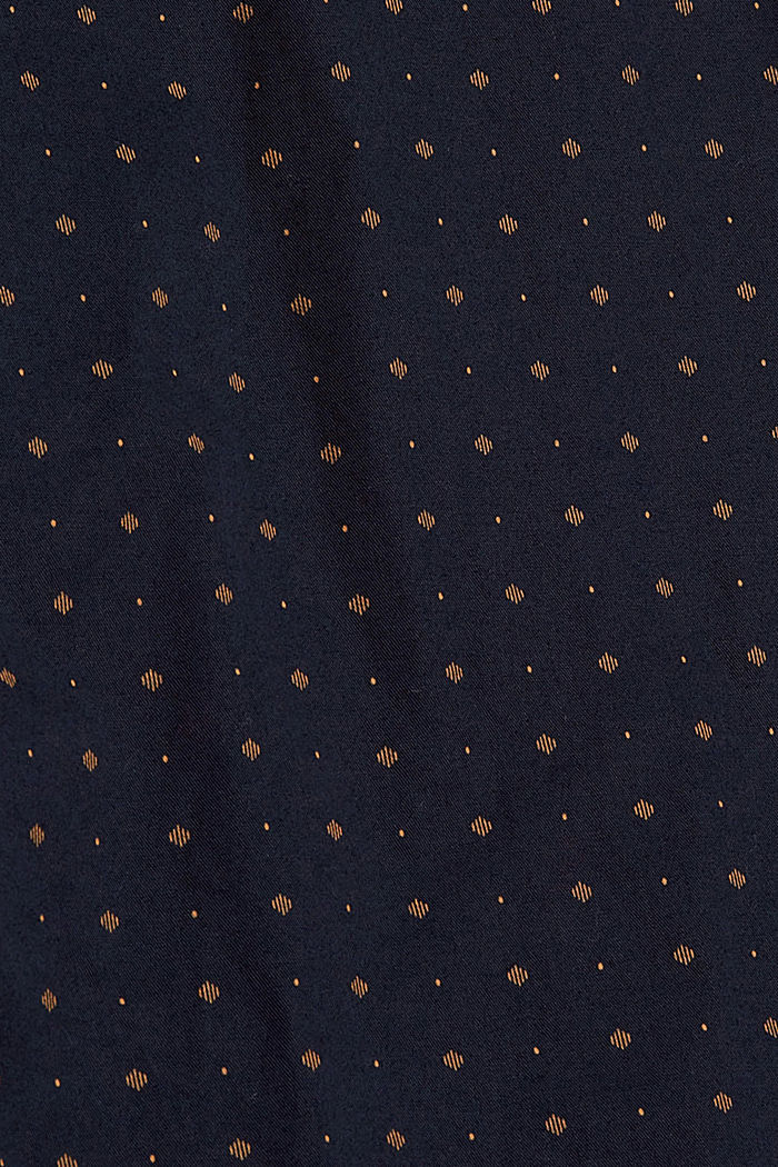 Hemd mit Print aus 100% Bio-Baumwolle, NAVY, detail image number 4