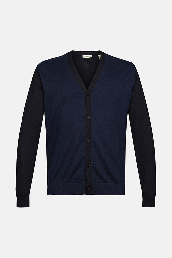 Gerecycled: vest met wol, BLACK, detail image number 6