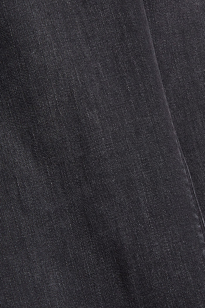 Shaping jeans met hoge taille, BLACK MEDIUM WASHED, detail image number 4