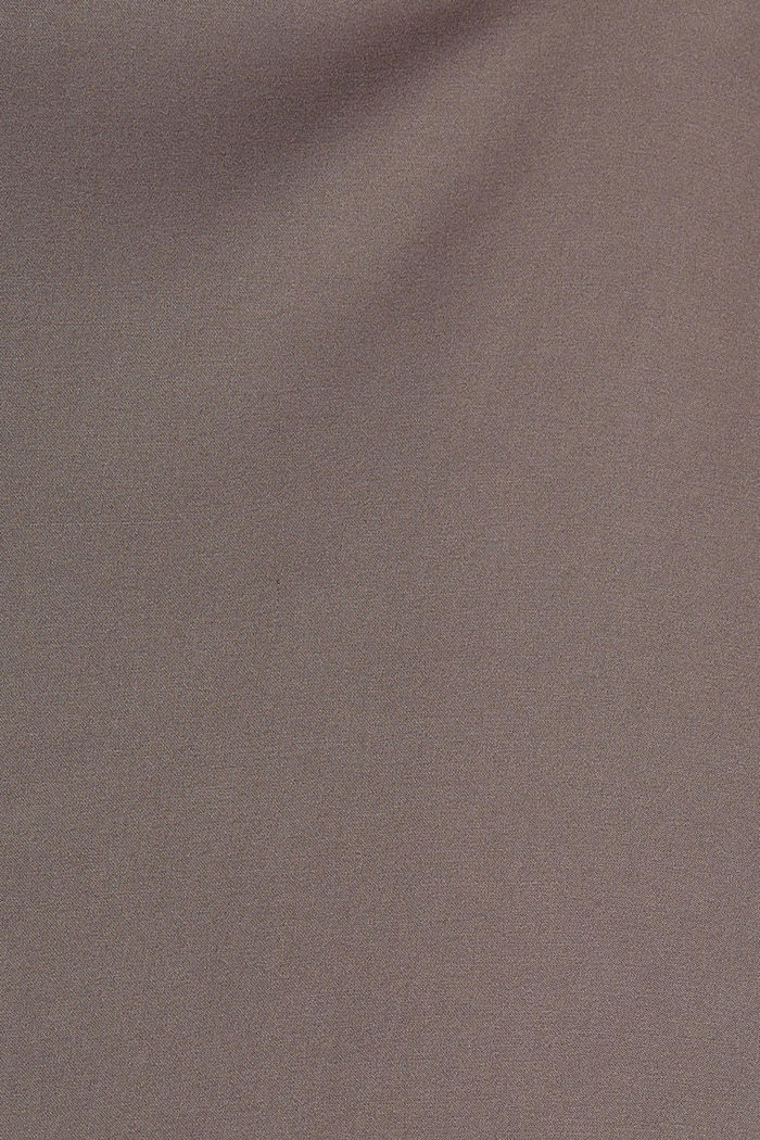 Overhemdblouse met satijnlook, LENZING™ ECOVERO™, GUNMETAL, detail image number 4