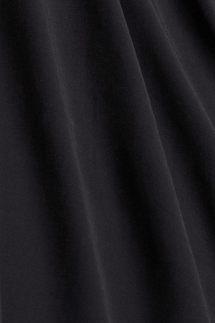 Bluse mit LENZING™ ECOVERO™, BLACK, detail image number 4