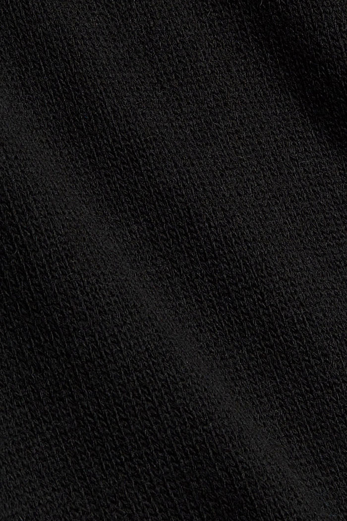 Mit Alpaka: offener Cardigan mit Taschen, BLACK, detail image number 4