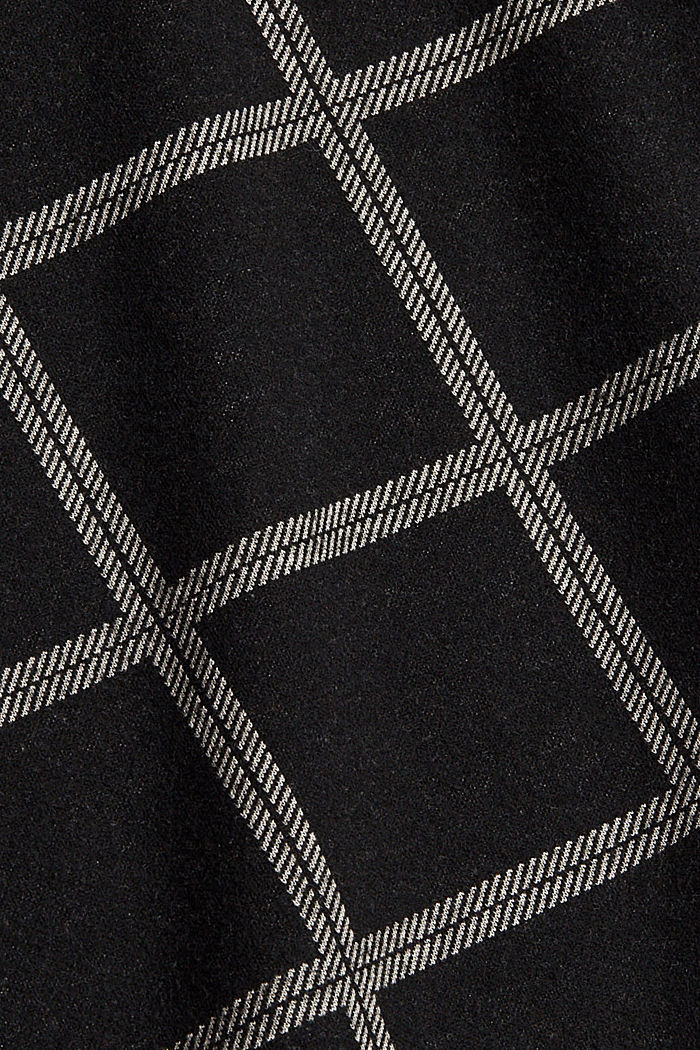 Sweatshirt met motief, LENZING™ ECOVERO™, BLACK, detail image number 4
