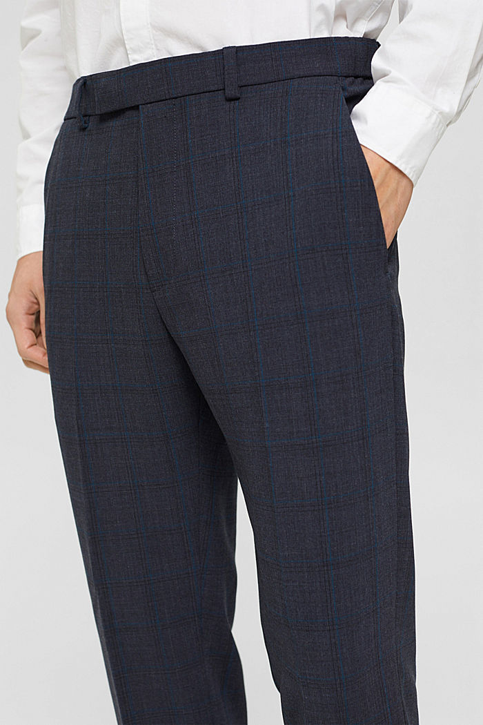 Business pantalon, DARK BLUE, detail image number 3
