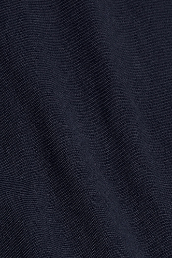 Colour block-sweatshirt met ritskraag, NAVY, detail image number 4