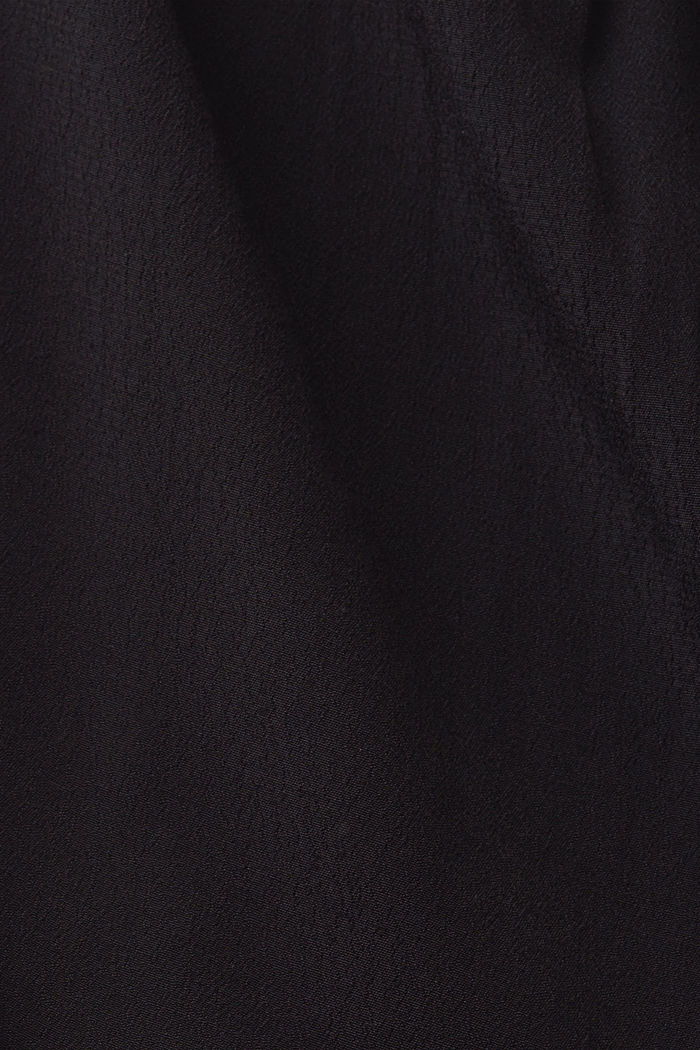 繫帶迷你款連衣裙, 黑色, detail-asia image number 5