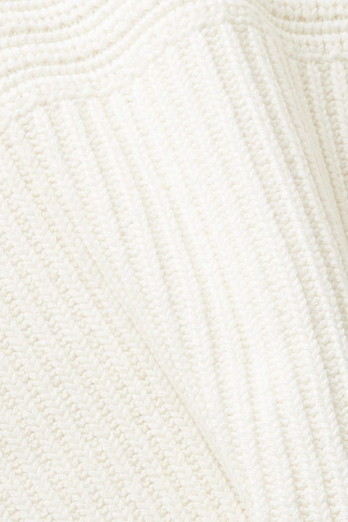 加厚針織毛衣, 白色, detail-asia image number 5