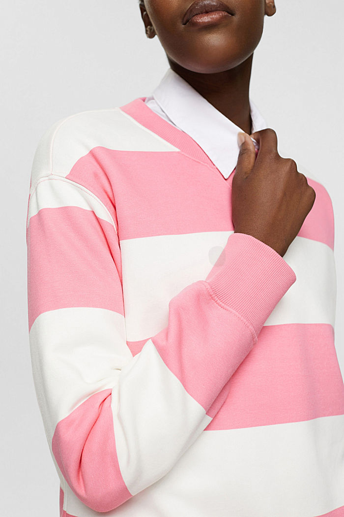 Striped sweatshirt, PINK, detail-asia image number 2