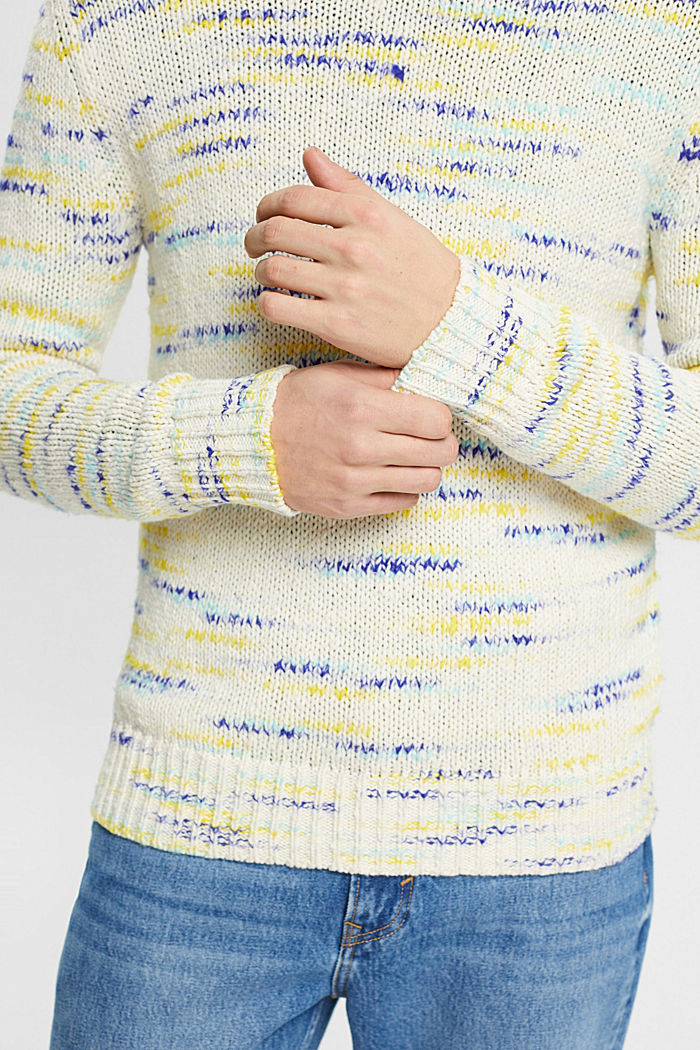 加厚針織毛衣, 冰藍色, detail-asia image number 2