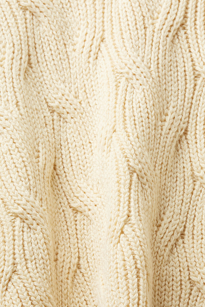 Chunky cable knit jumper, ICE, detail-asia image number 5
