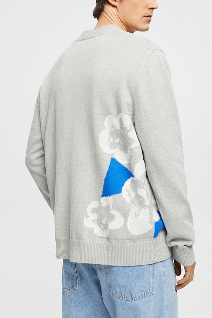 Sweaters, 淺灰色, detail-asia image number 1