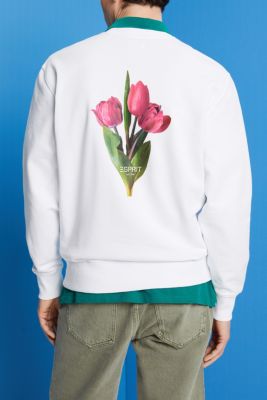 Sweatshirt with back print, WHITE, detail-asia image number 3