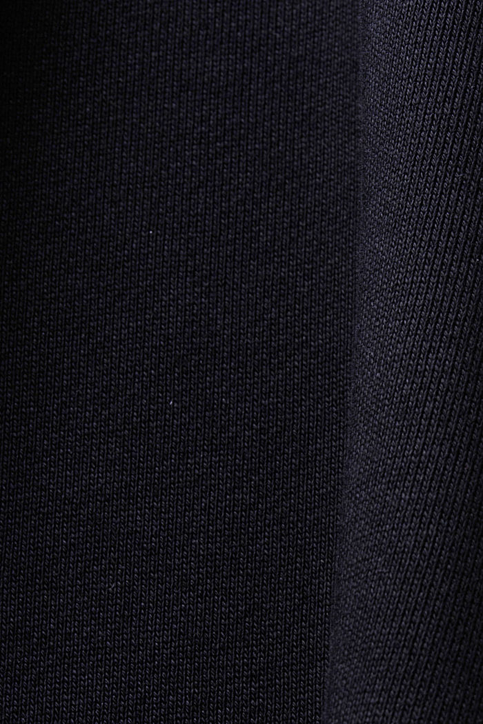100%純棉印花圓領衛衣, 黑色, detail-asia image number 5
