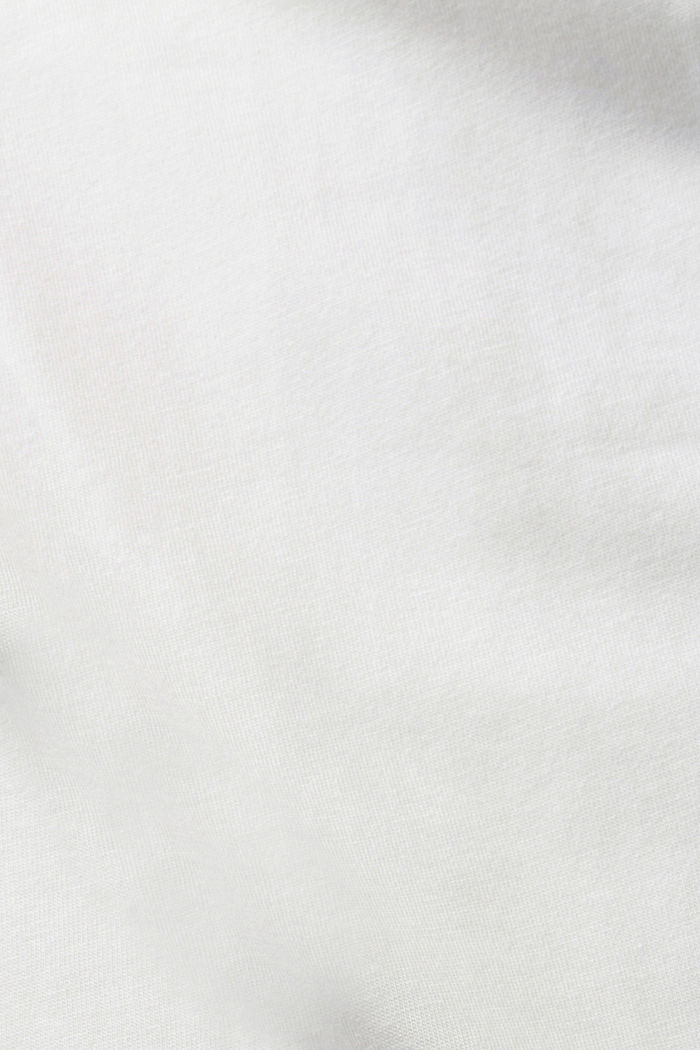 Sequin appliqué t-shirt, TENCEL™, OFF WHITE, detail-asia image number 4