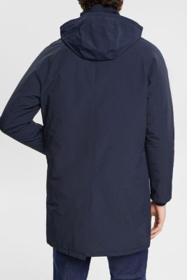 탈부착할 수 있는 후드가 달린 파카, NAVY, detail-asia image number 3