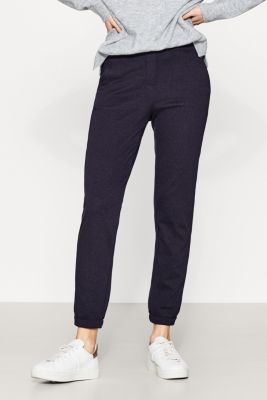 Esprit Jersey tracksuit bottoms, polka dot pattern at our Online Shop