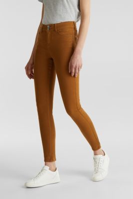 coloured stretch jeans
