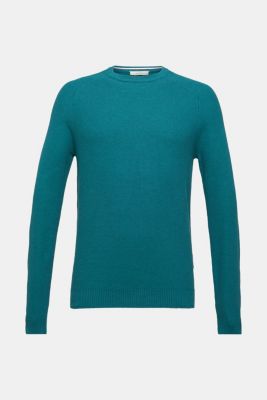 Struktur-Sweater aus 100% Baumwolle