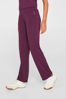 Esprit Active trousers with a straight leg at our Online Shop