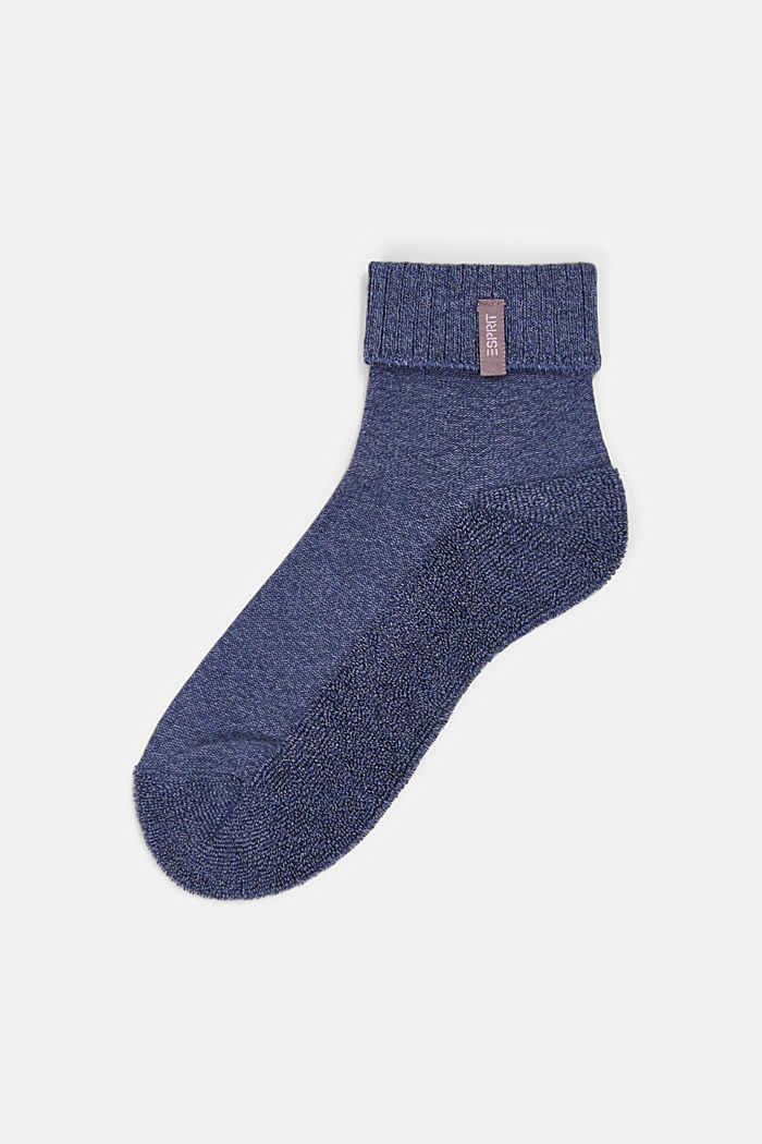 Mit Wolle/Kaschmir: Socken mit Plüschsohle