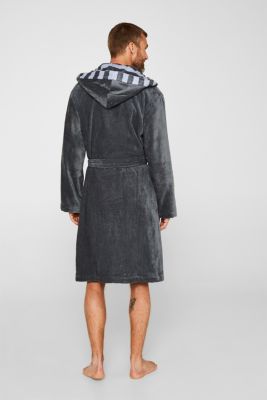 Esprit Mens striped bathrobe, 100 cotton at our Online Shop