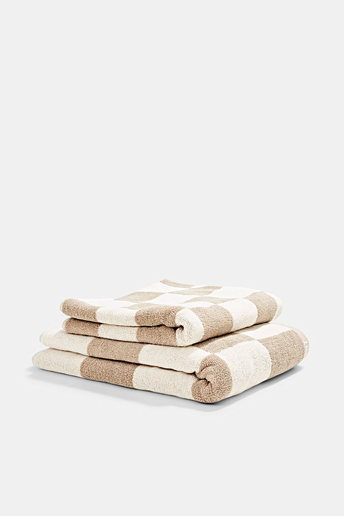Handtuch aus Frottee, 100% Baumwolle, SAND, detail image number 2