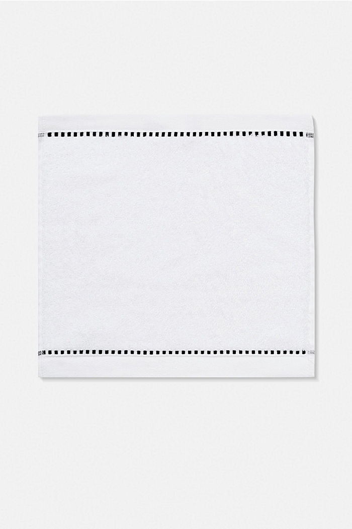 Met TENCEL™: handdoekenlijn van badstof, WHITE, detail image number 3