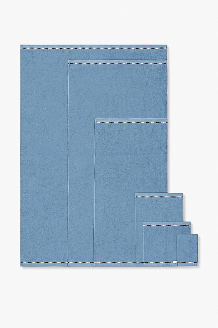 Z TENCELEM™: seria jednokolorowych ręczników z froty, SKY BLUE, detail image number 0