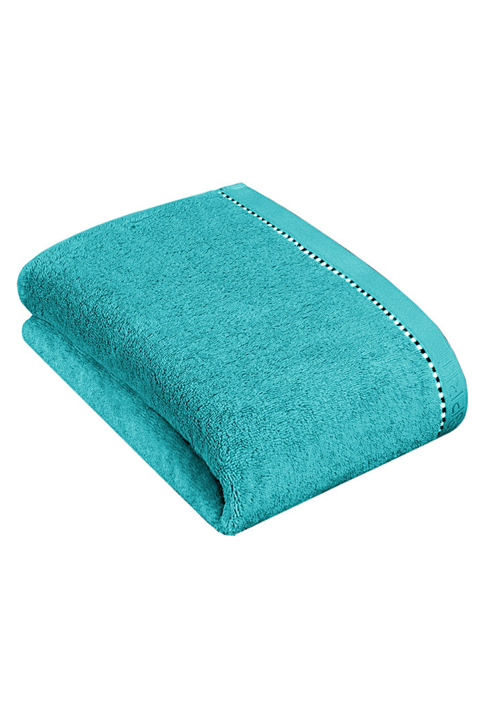 S materiálem TENCEL™: sada ručníků z froté, TURQUOISE, detail image number 1