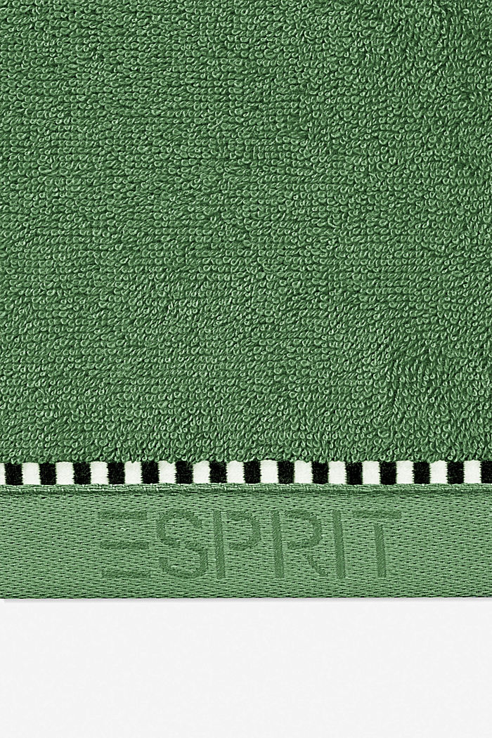 Mit TENCEL™: Handtuch-Serie aus Frottee, MOSS GREEN, detail image number 1