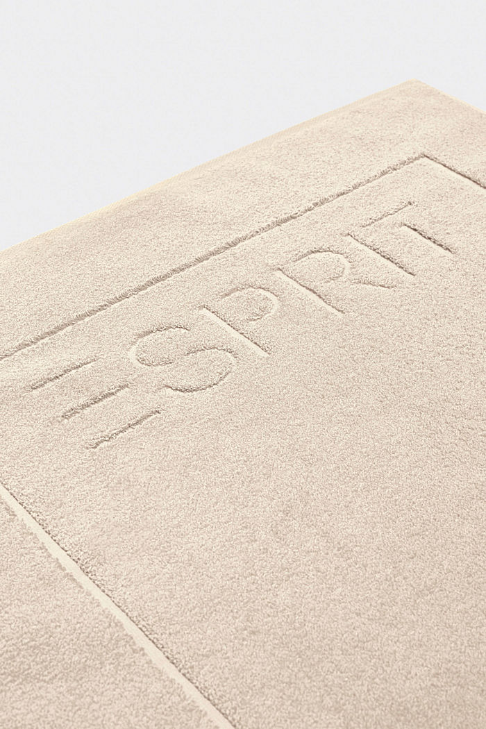 Froté koupelnová předložka ze 100% bavlny, SAND, detail image number 2