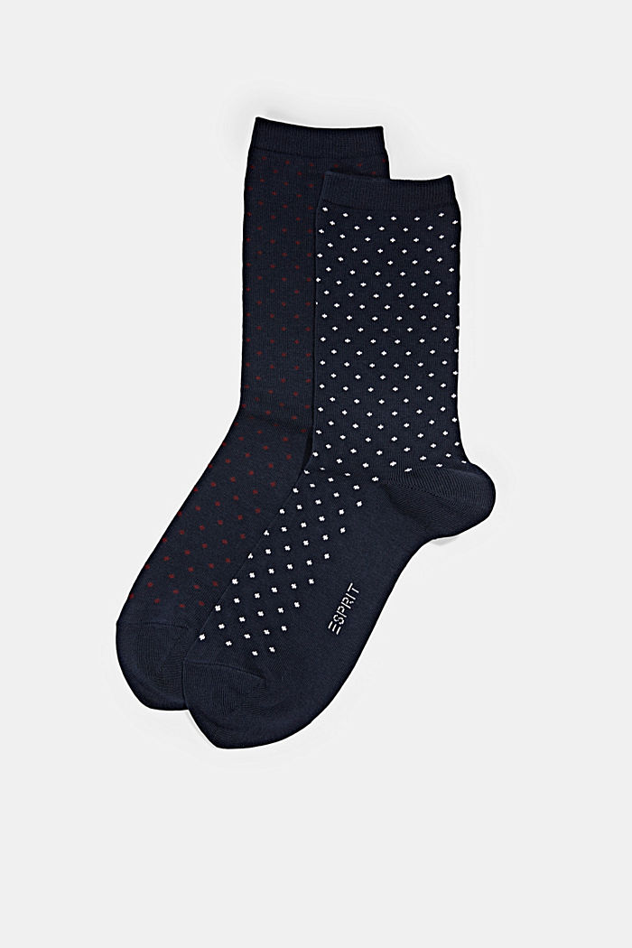 2er-Pack Socken aus Bio-Baumwollmix