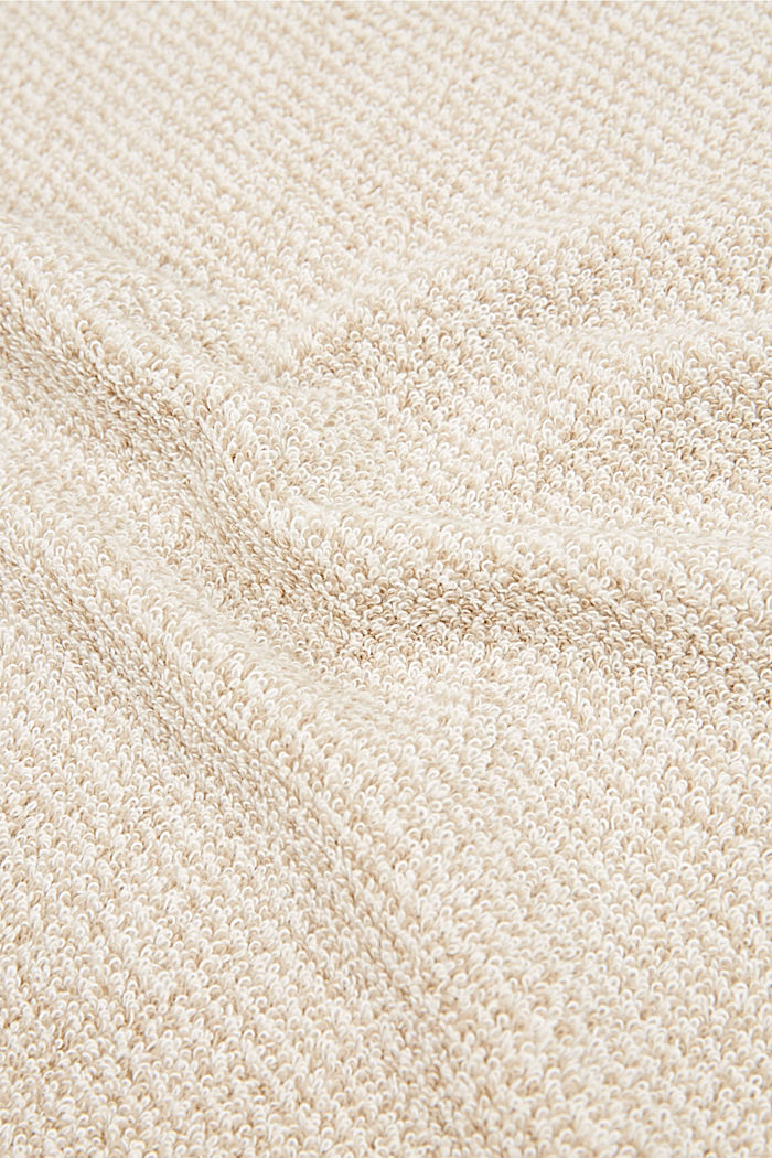 Asciugamano in 100% cotone, SAND, detail image number 1