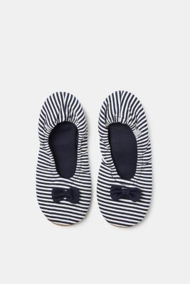 esprit slippers zwart