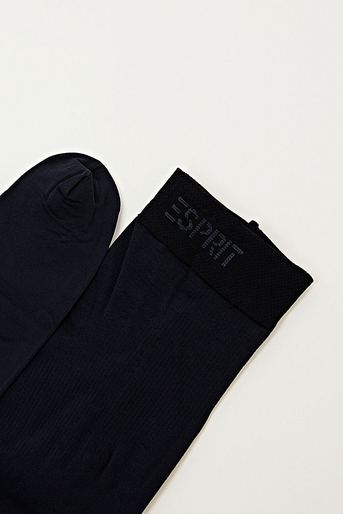 Neprůhledné punčochové kalhoty s tvarujícím efektem, 40 DEN, MARINE, detail image number 1