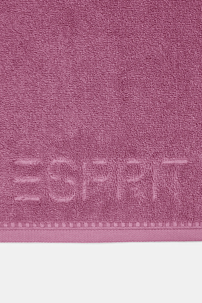 With TENCEL™: terry cloth towel collection, BLACKBERRY, detail image number 1