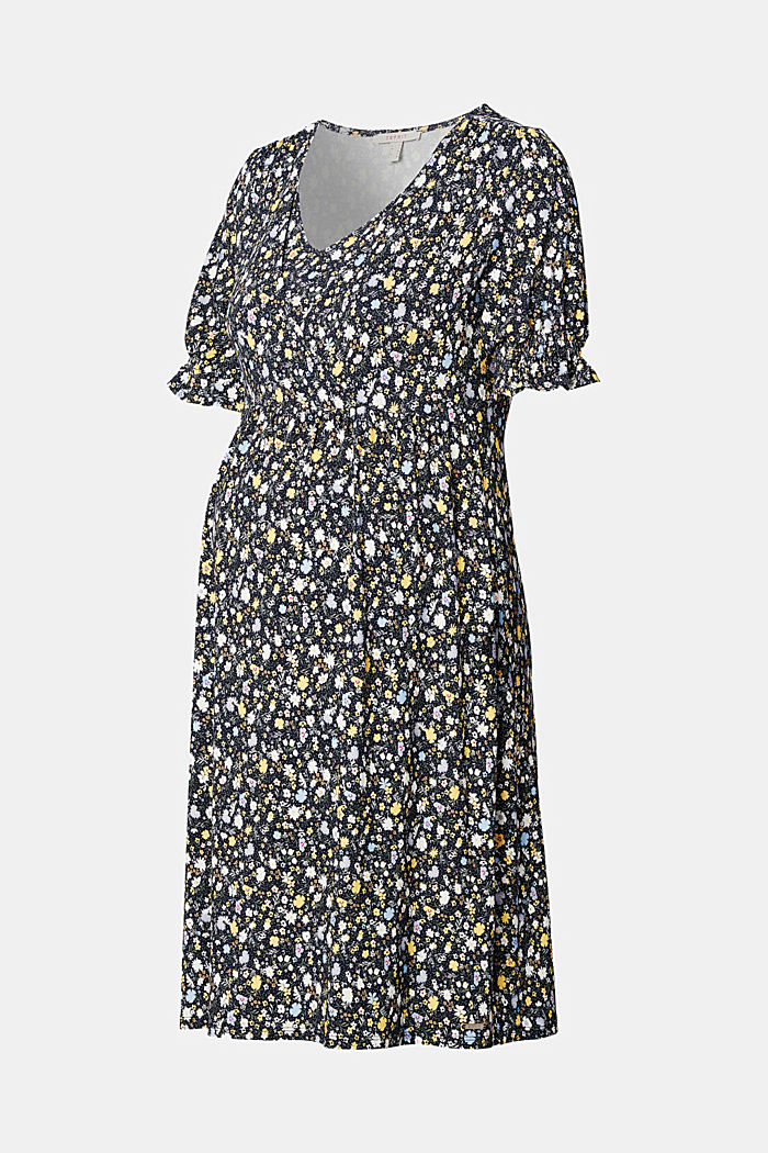 Sukienka z funkcją karmienia, LENZING™ ECOVERO™, NIGHT SKY BLUE, detail image number 5