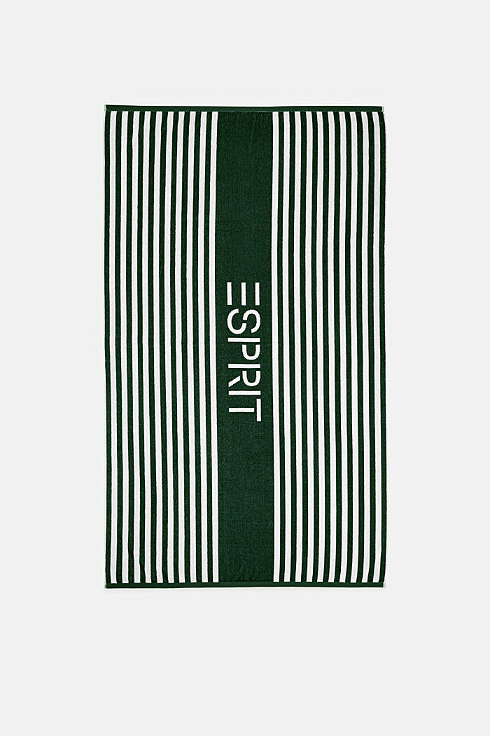 Beach towel with stripes, 100% cotton