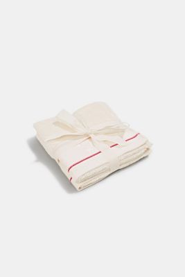 Esprit Two Terry Cloth Guest Towels With Star Border At Our Online Shop