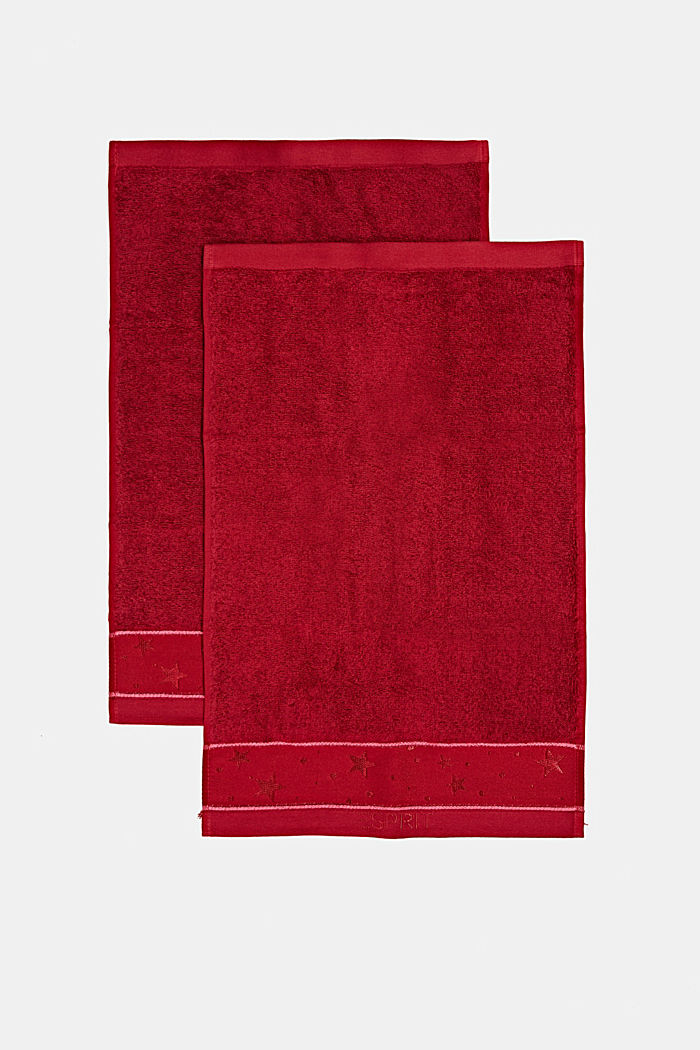 Handdoeken met sterrenrand, RUBIN, detail image number 3