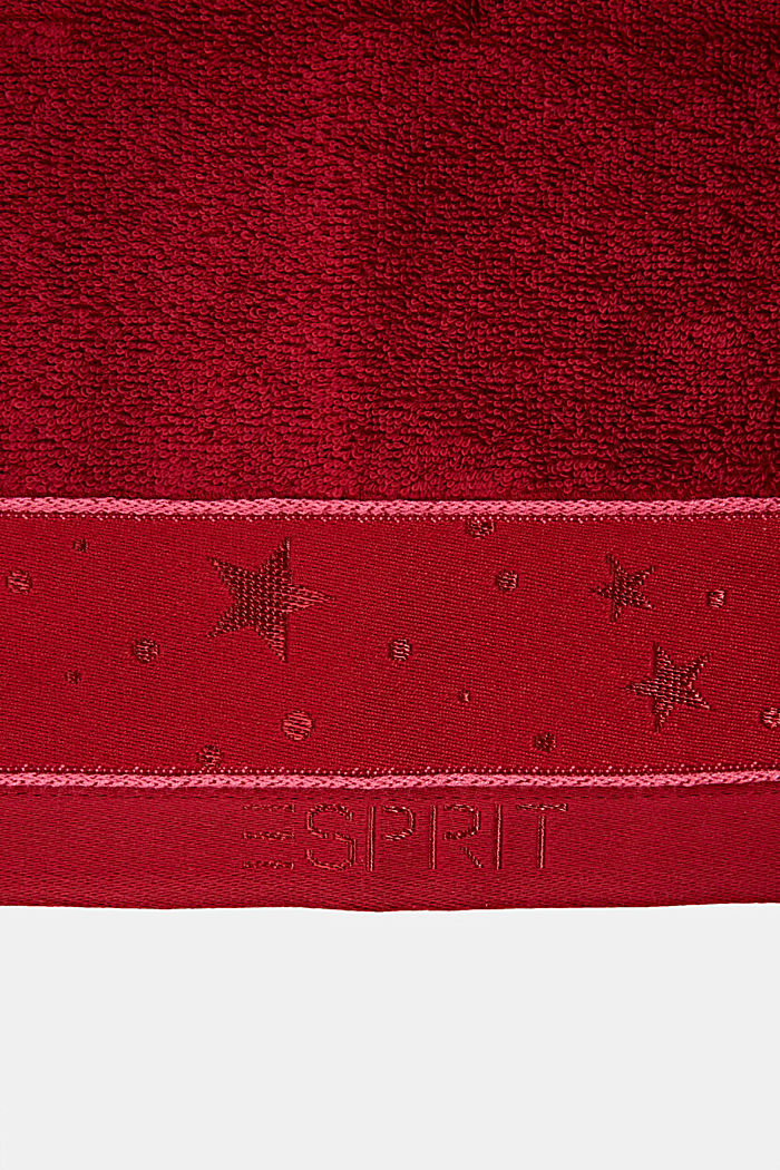 Ręczniki z gwieździstą bordiurą, RUBIN, detail image number 2