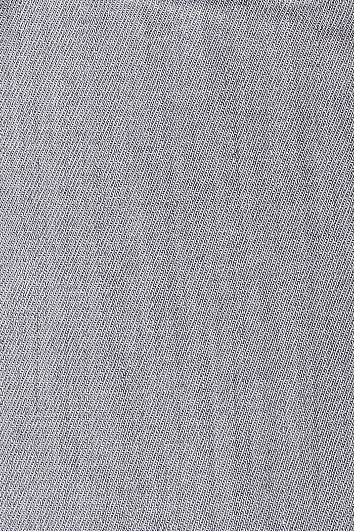 Stretch jeans with an over-bump waistband, GREY DENIM, detail image number 3
