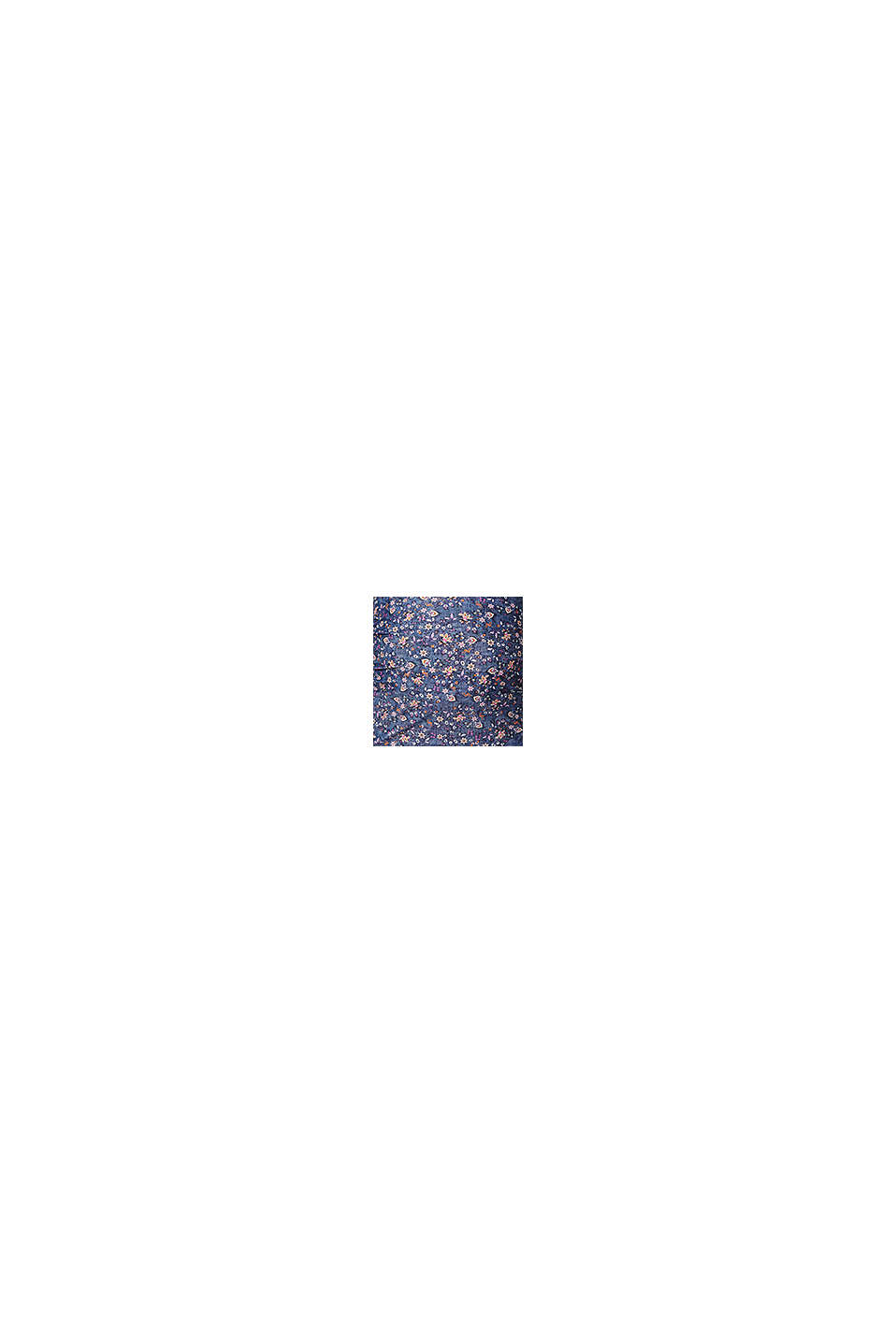 Badlinne med mönster och vadderade kupor, NIGHT SKY BLUE, swatch