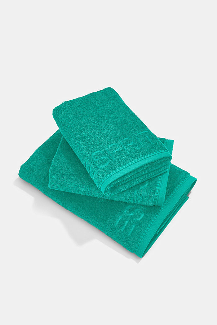 S materiálem TENCEL™: sada tří froté ručníků, OCEAN TEA, detail image number 0