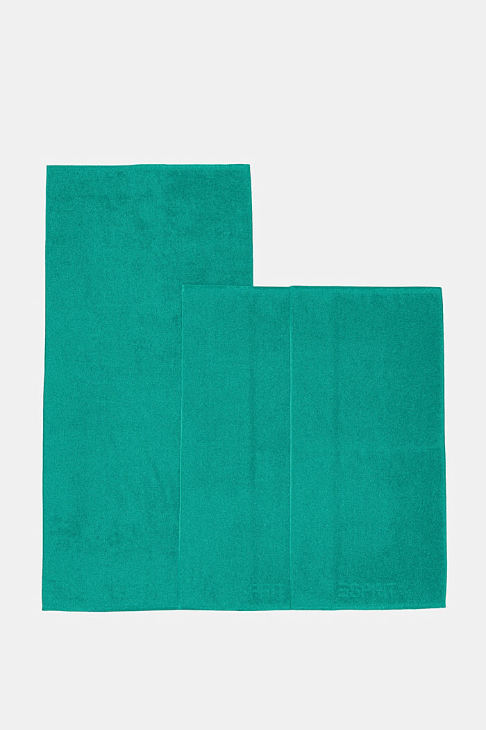 S materiálem TENCEL™: sada tří froté ručníků, OCEAN TEA, detail image number 3